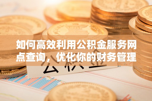 嘉兴如何高效利用公积金服务网点查询，优化你的财务管理