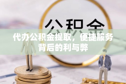 嘉兴代办公积金提取，便捷服务背后的利与弊