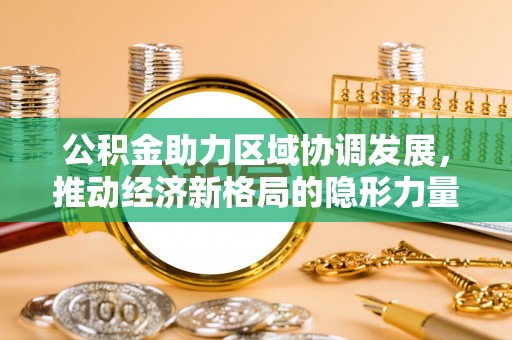 嘉兴公积金助力区域协调发展，推动经济新格局的隐形力量