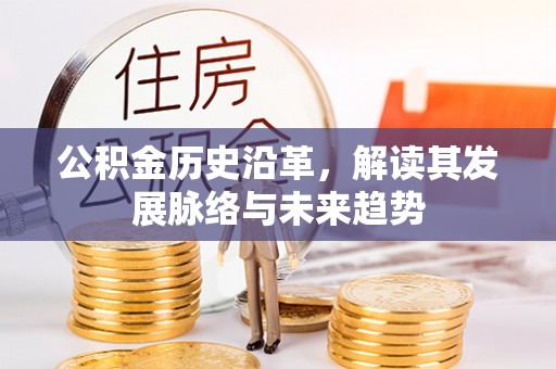 嘉兴公积金历史沿革，解读其发展脉络与未来趋势