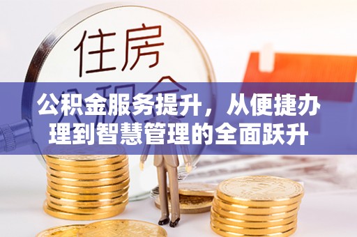 嘉兴公积金服务提升，从便捷办理到智慧管理的全面跃升