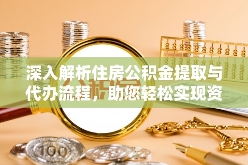 嘉兴深入解析住房公积金提取与代办流程，助您轻松实现资金利用最大化