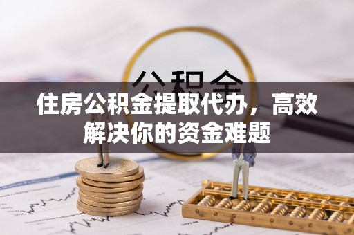嘉兴住房公积金提取代办，高效解决你的资金难题