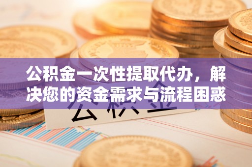 嘉兴公积金一次性提取代办，解决您的资金需求与流程困惑