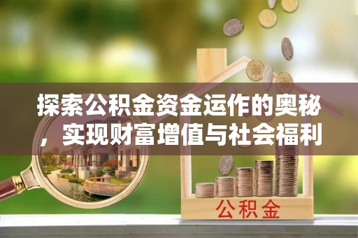 嘉兴探索公积金资金运作的奥秘，实现财富增值与社会福利双赢
