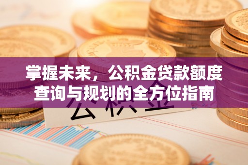 嘉兴掌握未来，公积金贷款额度查询与规划的全方位指南