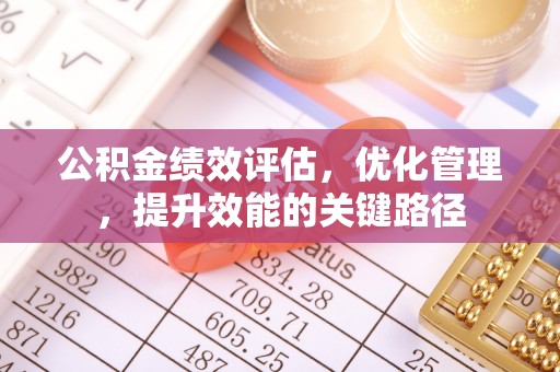 嘉兴公积金绩效评估，优化管理，提升效能的关键路径