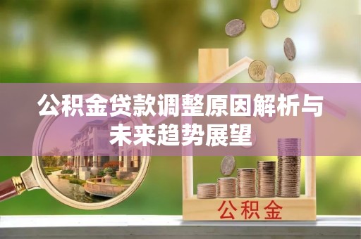 嘉兴公积金贷款调整原因解析与未来趋势展望
