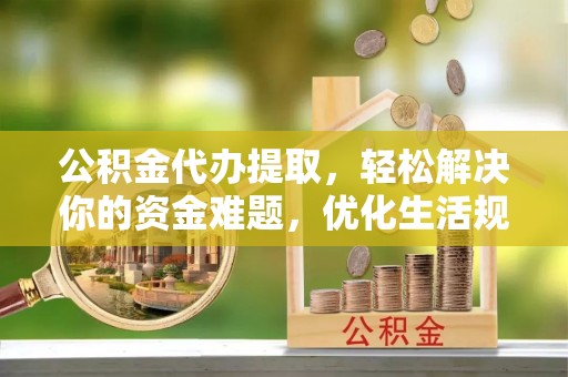 嘉兴公积金代办提取，轻松解决你的资金难题，优化生活规划