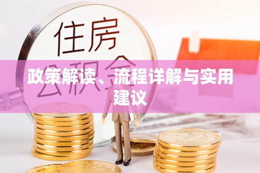 嘉兴政策解读、流程详解与实用建议