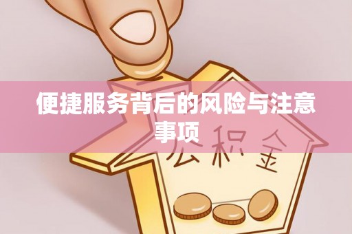 嘉兴便捷服务背后的风险与注意事项